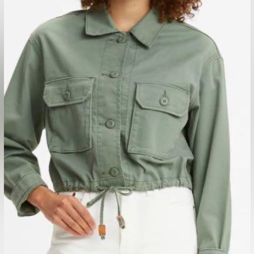 Levi's Olive Utility Jacket